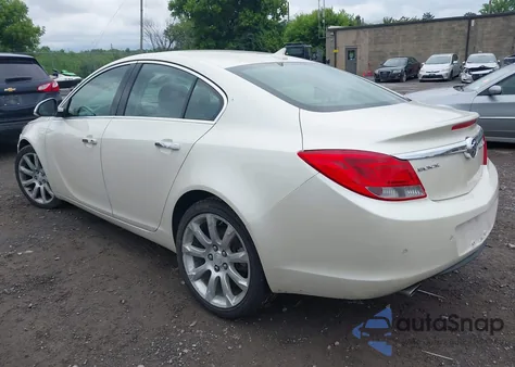 2012 Buick Regal Turbo - Premium 3 из США, поврежденный, VIN 2G4GU5GV3C9190321